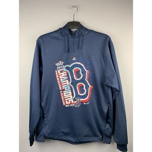 Boston‎ Red Sox 2018 World Series Champions Hoodie Sweatshirt Mens Medium